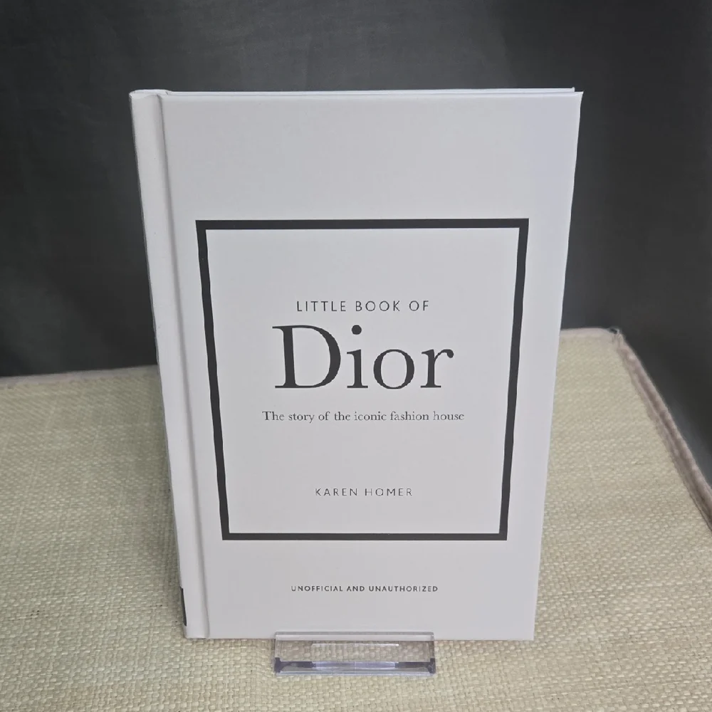 Dior White Hardcover Fashion Miniature